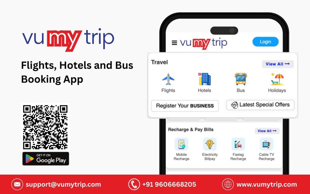 VumyTrip – Your All-in-One Travel Portal for Flights, Hotels & Holidays