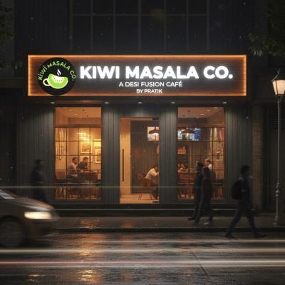 Kiwi Masala Co. – A Desi Fusion Café with a Global Soul